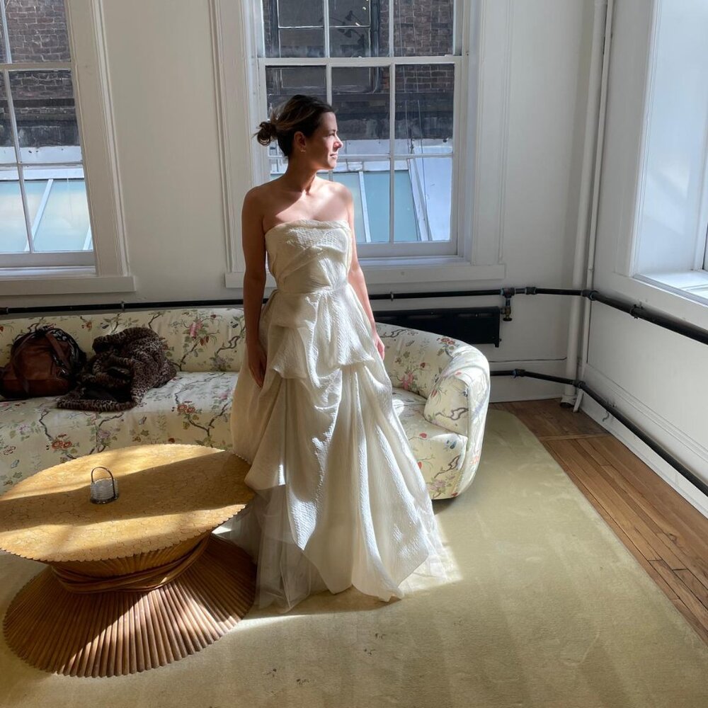 MaxMara Wedding Dress Size 6 from Happy Isles NYC